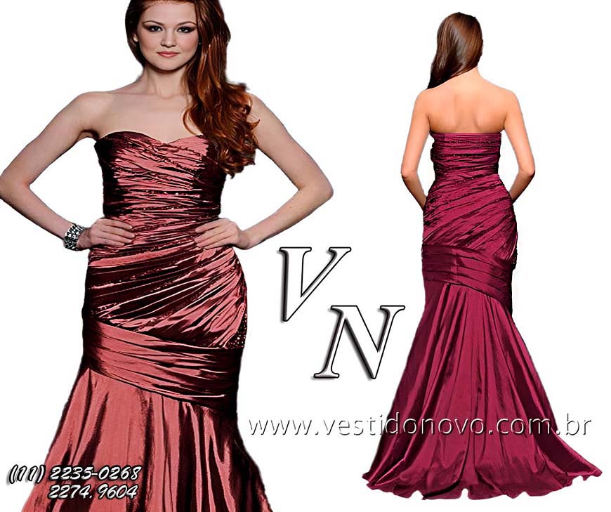 vestido me da noiva, plus size, sereia, cor uva , So Paulo sp